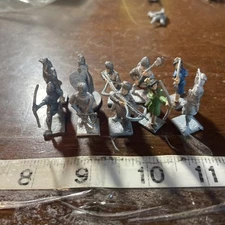 Metal Miniatures Loose Figures D&D Lot Of 10 Citadel Collection Heritage&Mythril