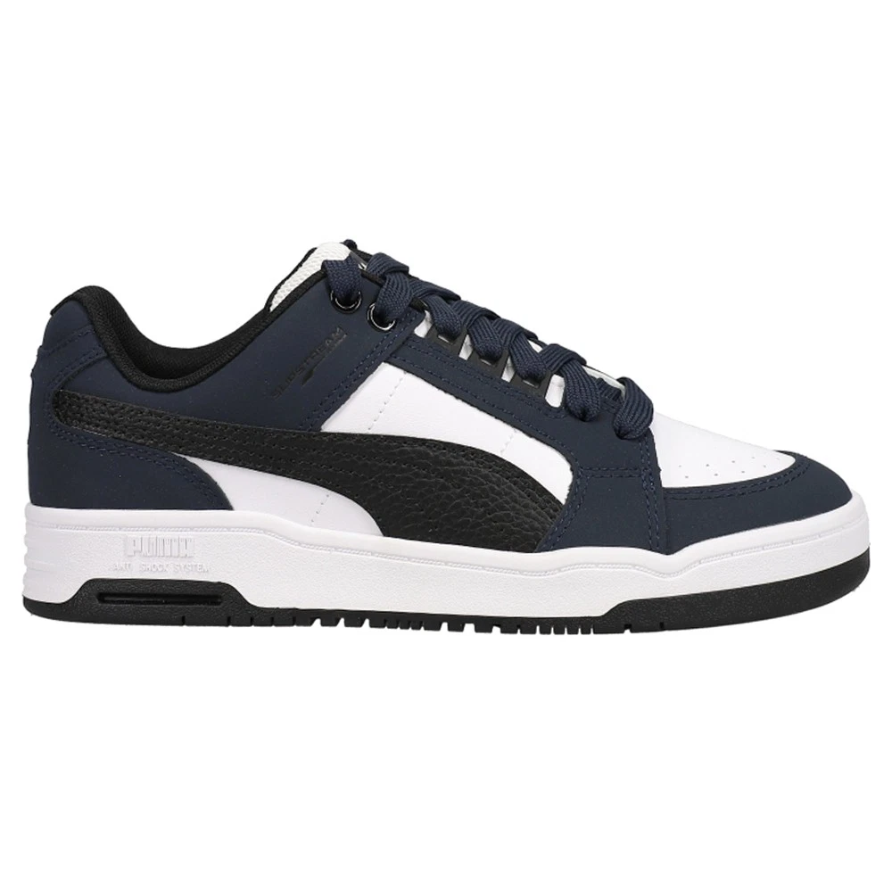 Puma Slipstream Lo Block stringate uomo blu bianco sneakers scarpe casual 385643 