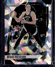 2024 Panini Prizm WNBA #78 Megan Gustafson Ice Prizms