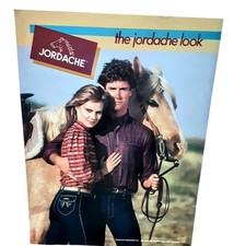 1982 Jordache Denim Horse Fashion Retro Magazine Ad
