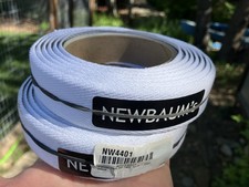Newbaum  s Padded Cloth Handlebar Tape   White 2-pack Wraps Complete Handlebar 