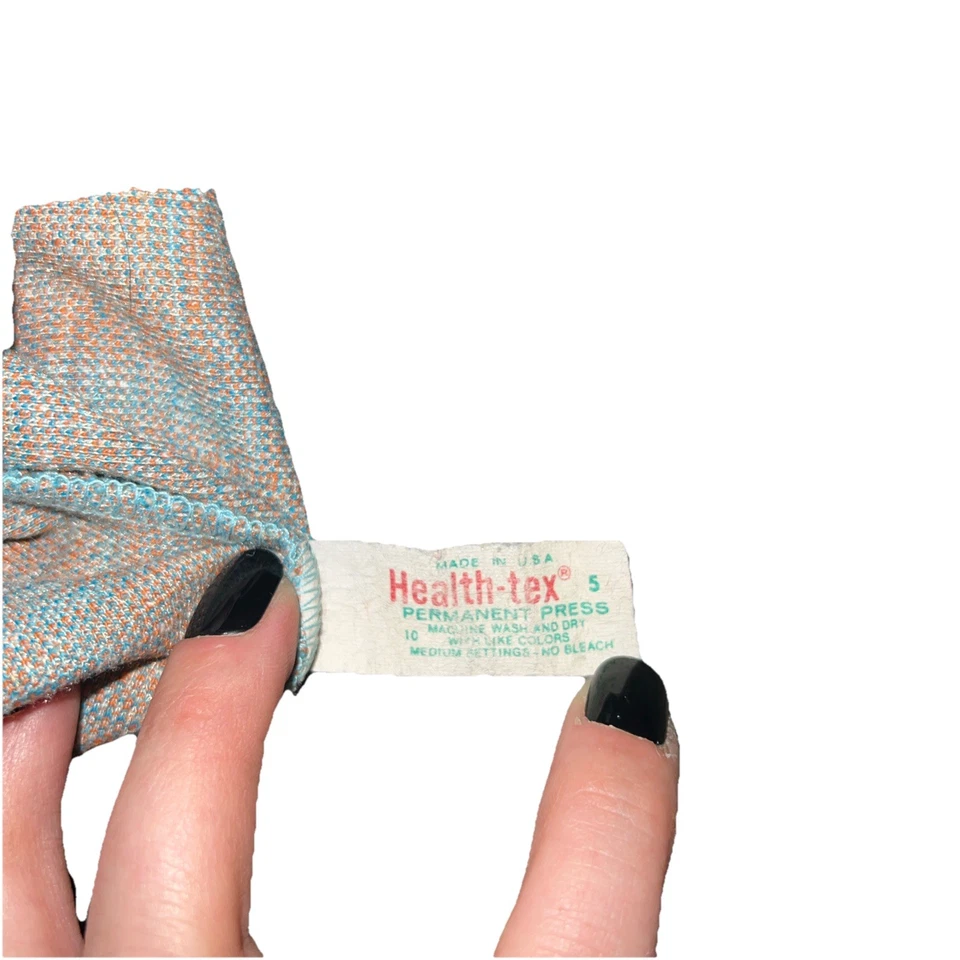 Pantalones Healthtex Vintage Años 70 Género Neutro Talla 5 Hippie Hippy Campana Pantalones Foto 4 de 4