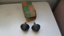 Nos 1957 57 Chevy Belair Front Bumper Guard Rubber Cushion Pr 987578 02fa1 Il