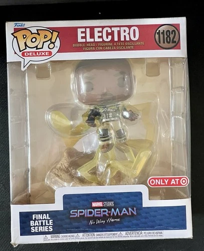 Funko Pop! Deluxe: Marvel Spider-Man - Electro - Target (Exclusive) #1182