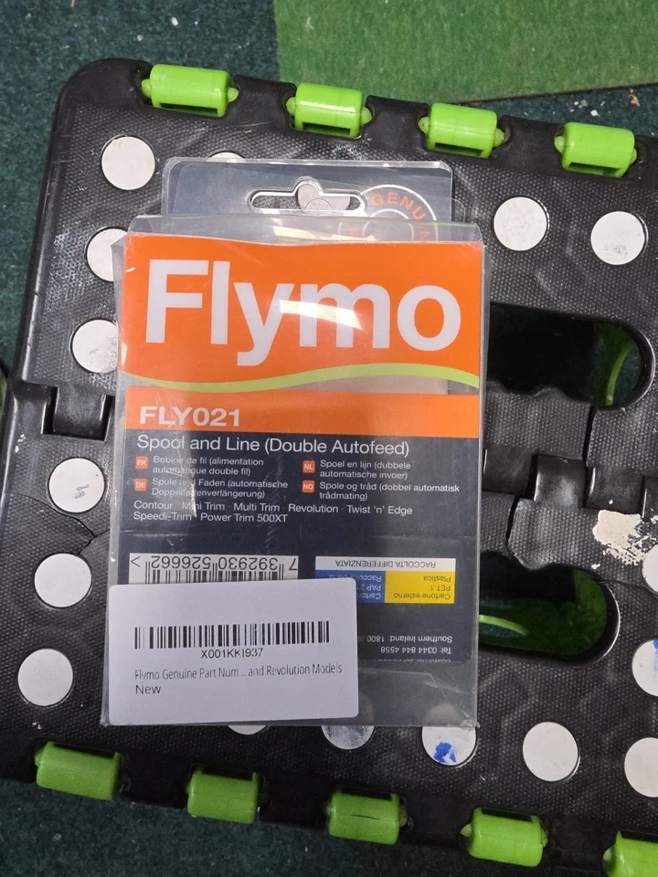 Flymo FLY021 Genuine Spool and Line for Double Autofeed Grass Trimmers Pack of 1 - Image 2 of 4