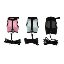 Ferret Breathable Mesh Vest Harness Leash Lead