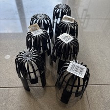 7 Gutter/ Down Pipe Balloon Outlet Covers Guards. Unused. To Stop Gutter Blocks