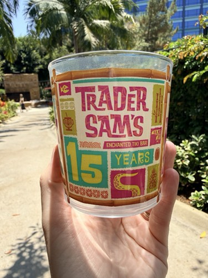 #ad NEW Disneyland Trader Sam’s Tiki Bar 15th Anniversary Plastic Dole Whip Cup $29.99