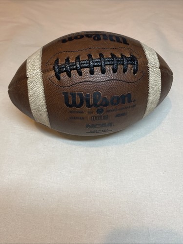 Wilson GST 1003 NCAA NFHS Size Refurbished Used Leather Football