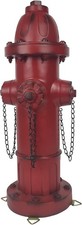 Fire Hydrant for Dogs to Pee On-16 Inches Red Puppy Post Training