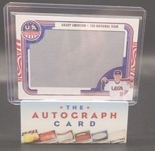 2024 Panini USA Stars & Stripes GRADY EMERSON Relic Jumbo Jersey