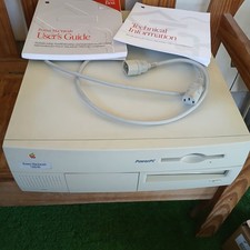 1995 APPLE POWER MACINTOSH 7200/90 POWERPC TURNS ON UNTESTED PARTS W/MANUAL READ