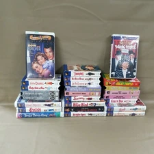 24pc. Lot of Shirley Temple VHS Tape Movies Clamshell & Sleeve