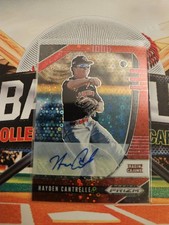 2020 Panini Prizm Draft Picks 55/99 Autogragh Hayden Cantrelle #PDP151