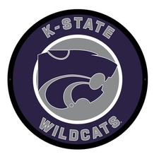 LED Wall Decor, Round (23 inch), Kansas State University