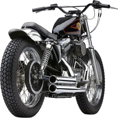 Cobra Chrome 909 Speedster Exhaust for Harley Sportster 883 86-03