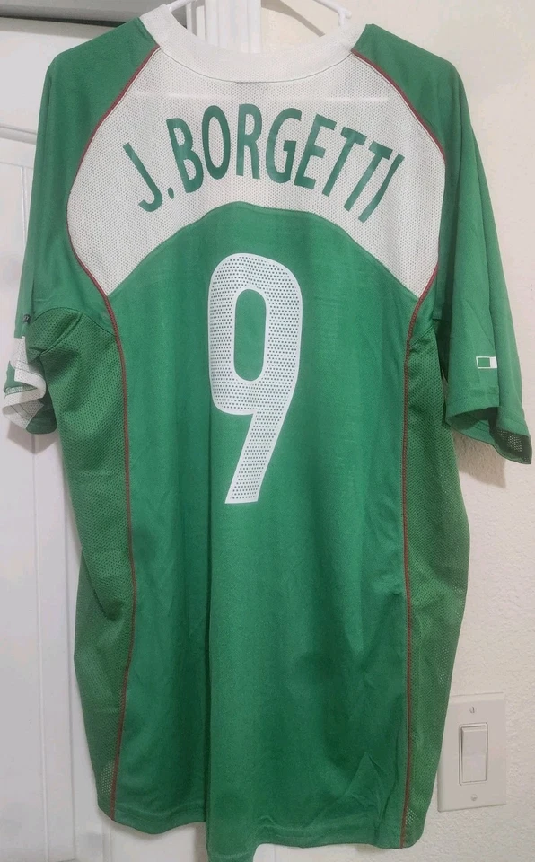 Редкая футболка Nike Mexico Джареда Боргетти домашний футбол размер XL - Изображение 2 из 4