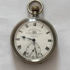 Antique Tho's Russell& Son Tempus Fugit Liverpool Pocket Watch Swiss Made Works