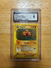 Pokemon CGC 9 MINT 2002 Dugtrio 10/165 Expedition Holo Card