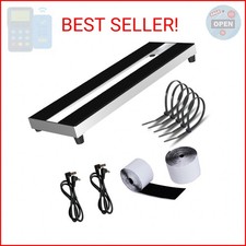 AYCRIT Mini Guitar Pedal Board, Aluminum Alloy 0.9lb Small Effect Bass Pedalboar
