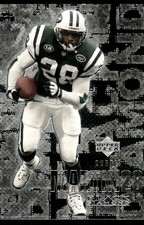 Curtis Martin 2000 Upper Deck Black Diamond #77 Jets NFL READ FREE SHIPPING