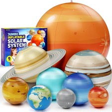 Inflatable Solar System Planets for Kids - Science Toys - Boys Room Decor