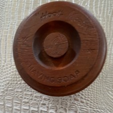 Wood Bowl Brown Wooden Shaving Soap Bowl with Lid for Shaving Soap Includes Bowl