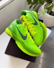 Grinch Kobe 6 Protro Men's All Size US 7 - 12 SALE DEAL