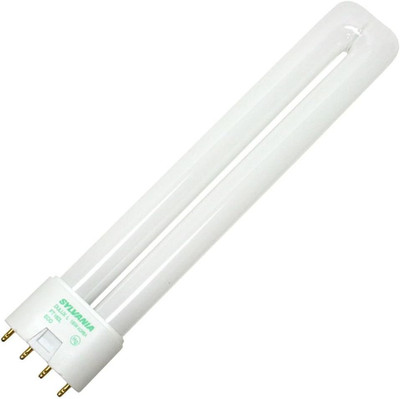 Sylvania DULUX 18W T5 Single-Ended Twin-Tube Compact Fluorescent Lamp, 2G11 4-Pi