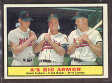 1961 Topps Set-Break #119 A'S Big Armor EX-EXMINT *JAYSACE*