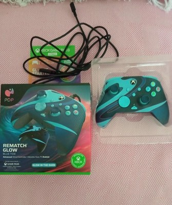 PDP Rematch Glow Advanced-Controller - Xbox Series X|S, Xbox One, PC - neuwertig