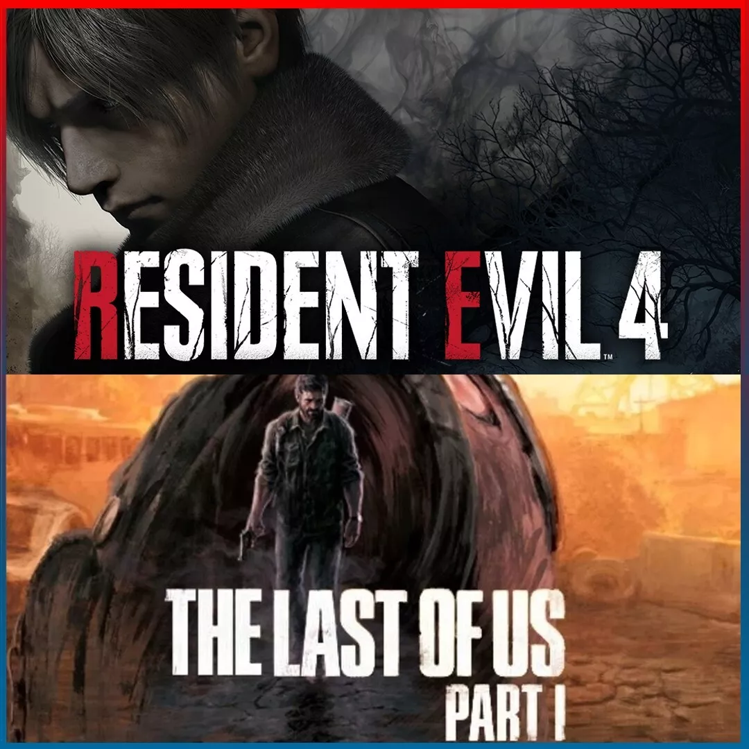 Resident Evil 4 Remake + The Last of Us Part 1 PC, Steam, ALL REGIONS