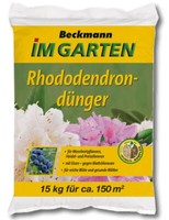 Beckmann Rhododendron DüNger Organisch-Mineralisch 15 Kg FüR Ca. 150 M²