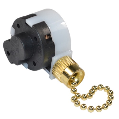 Pull Chain 3-Speed 4-Wire Control Switch for Angelo Brothers Ceiling Fan - Picture 8 of 11