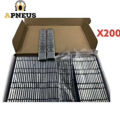 Pesi Piombo adesivi equilibratura cerchi auto 200 pezzi MADE in ITALY