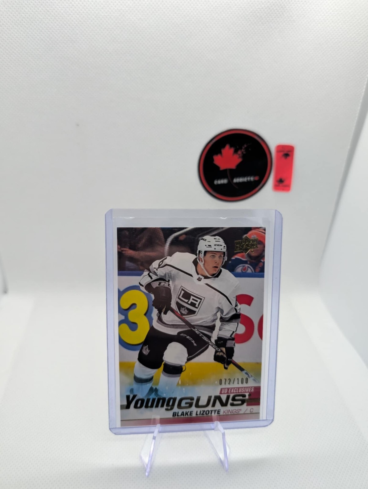 2019-20 Upper Deck Young Guns UD Exclusives /100 Blake Lizotte #202 Rookie RC