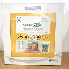 Protect-A-Bed Cal King AllerZip Smooth Mattress Encasement Bedbug Allergy Proof
