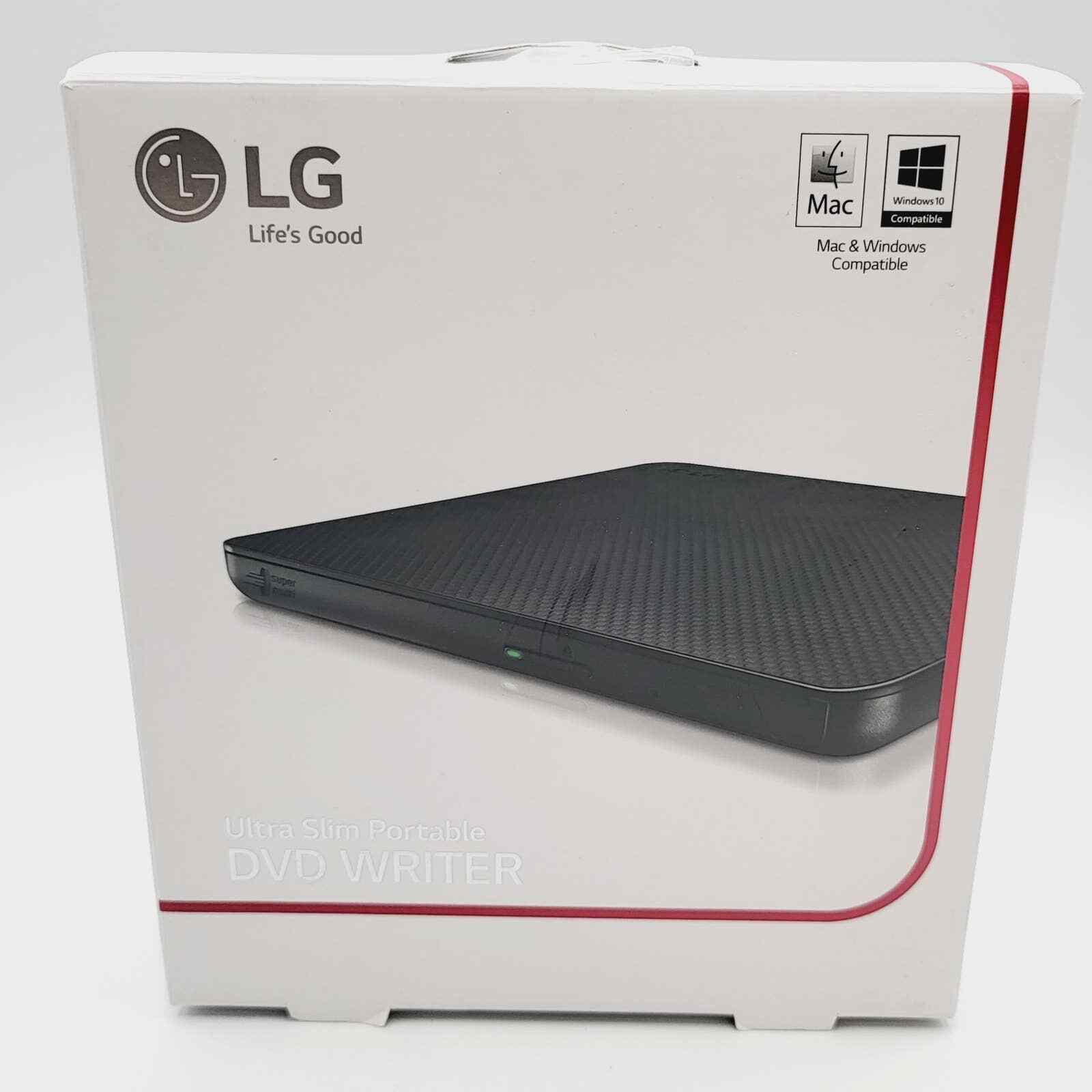 LG SP80NB60 Ultra Slim Portable DVD Writer Black Tested WORKS New In Box eBay