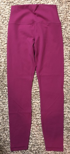 CRZ Yoga Damen butterweiche Trainingsleggings Magenta Lila Medium