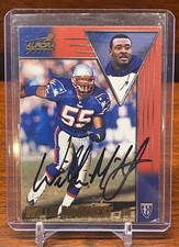 1998 Pacific Aurora Signed Card - #103 Willie McGinest - LSA Certified Auto