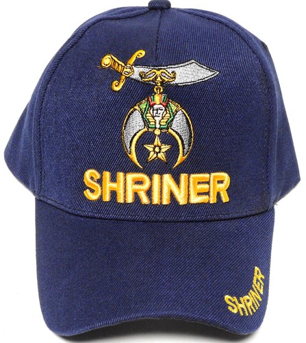 SHRINER Cap/ Hat w/ Insignia BLUE**Free 