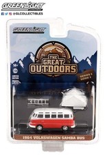Greenlight 38010-A 1/64 The Great Outdoors 1964 Volkswagen Samba Bus (B9-B1)