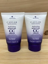 2x ALTERNA CAVIAR Anti-Aging Replenishing Moisture CC Cream .85oz each