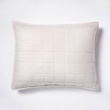 Casaluna Pillow Sham Linen-Blend OEKO-TEX Qui...