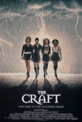 The Craft movie poster 11'' x 17'' - Neve Campbell, Fairuza Balk