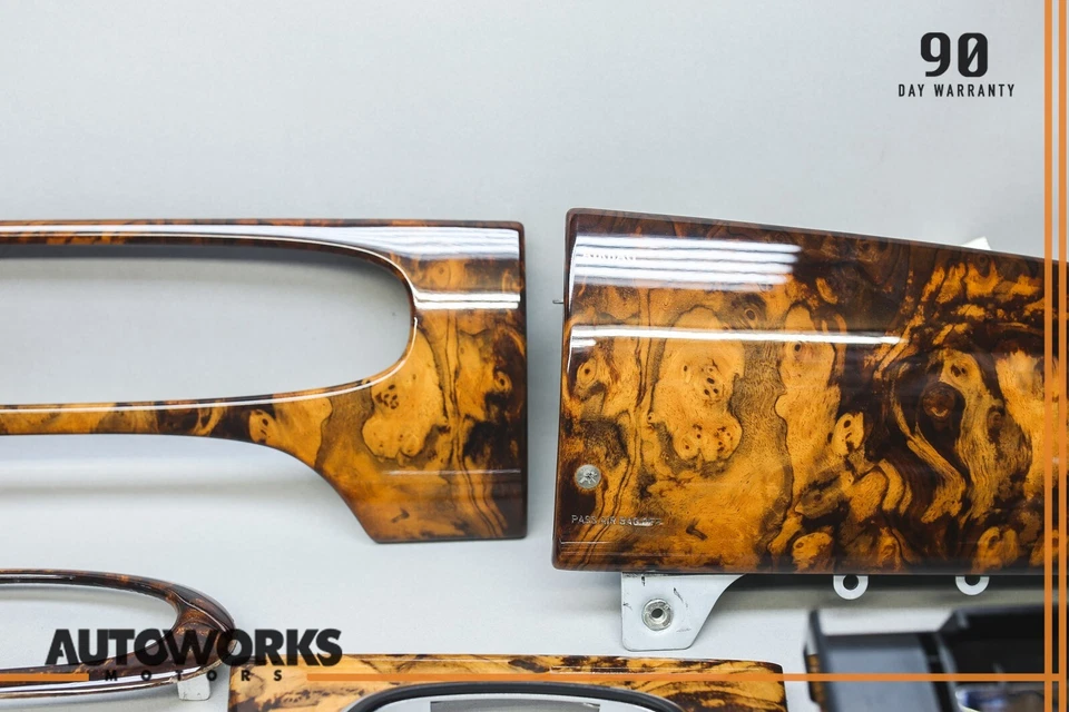 04-09 捷豹 XJ8 VDP X350 LWB 仪表板/控制台/门木模 8 件套原始设备制造商 — 第 4/4 张图片