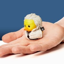 TUBBZ BATHTUB 1ST Edition MINI back to the future Doc Brown DUCK FIGURE  jeep