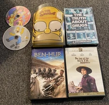 Random DVD Lot (Lot Of 4) Please Read Description The Simpsons