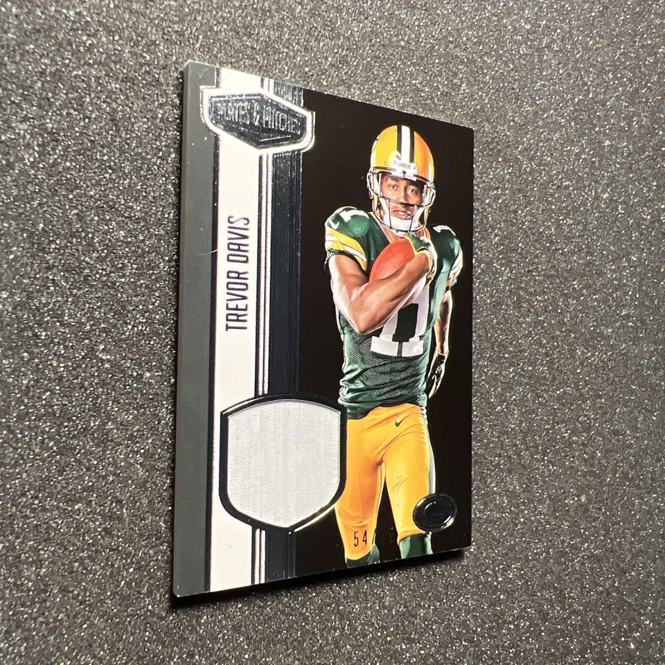 2016 Plates & Patches TREVOR DAVIS #RM-TD Rookie JERSEY PATCH 54/75 NFL PACKERS - Image 2 of 4