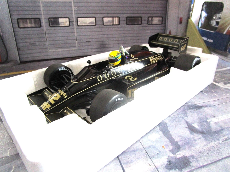 F1 LOTUS Renault Turbo 98 T98 - 98T GP Saison 1986 #12 Senna elf Minichamps 1:18 - Bild 2 von 4